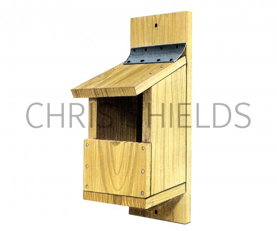 Illustration of Bird Nesting Box (#1241)