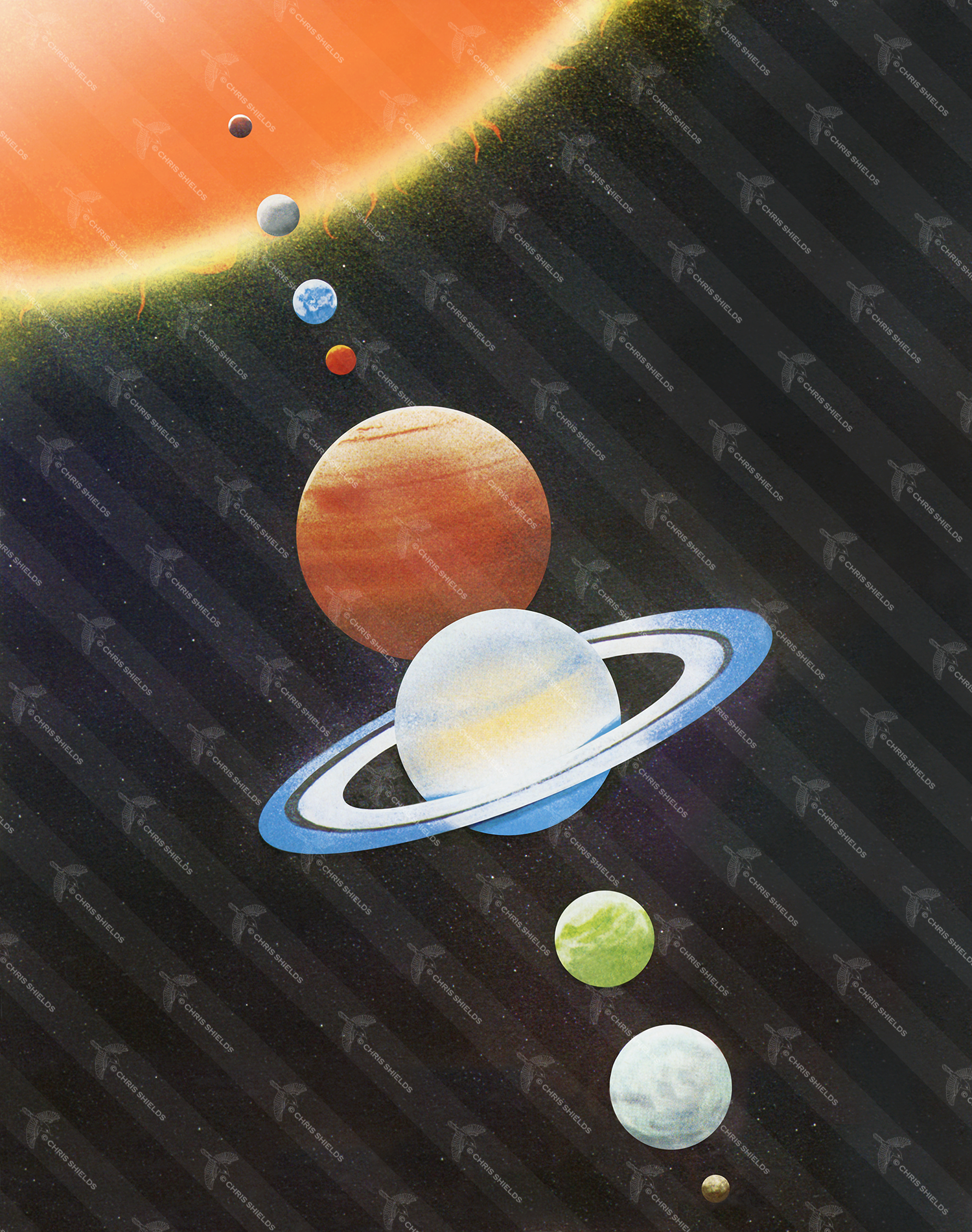 Illustration of Solar System (#3461)